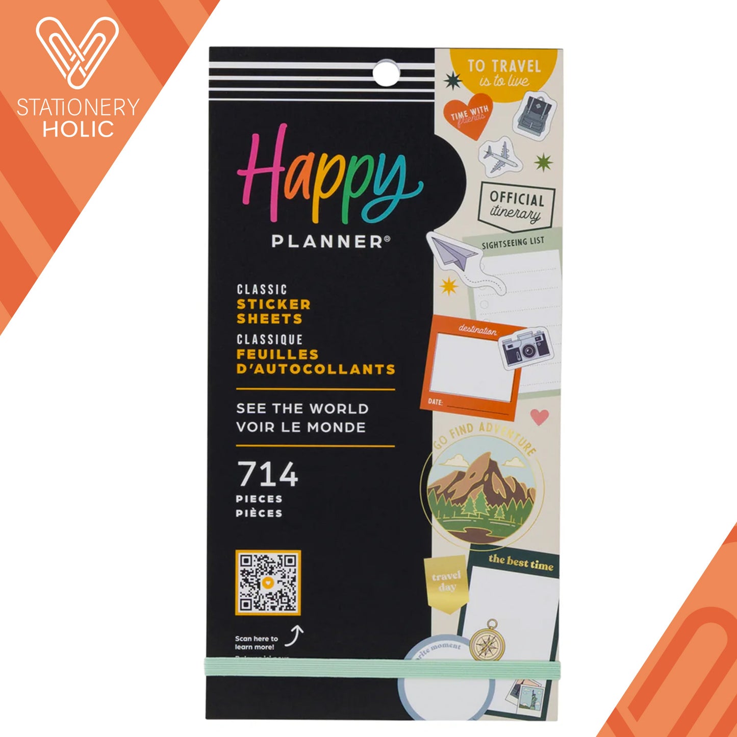 Happy Planner - Sticker Book - See The World