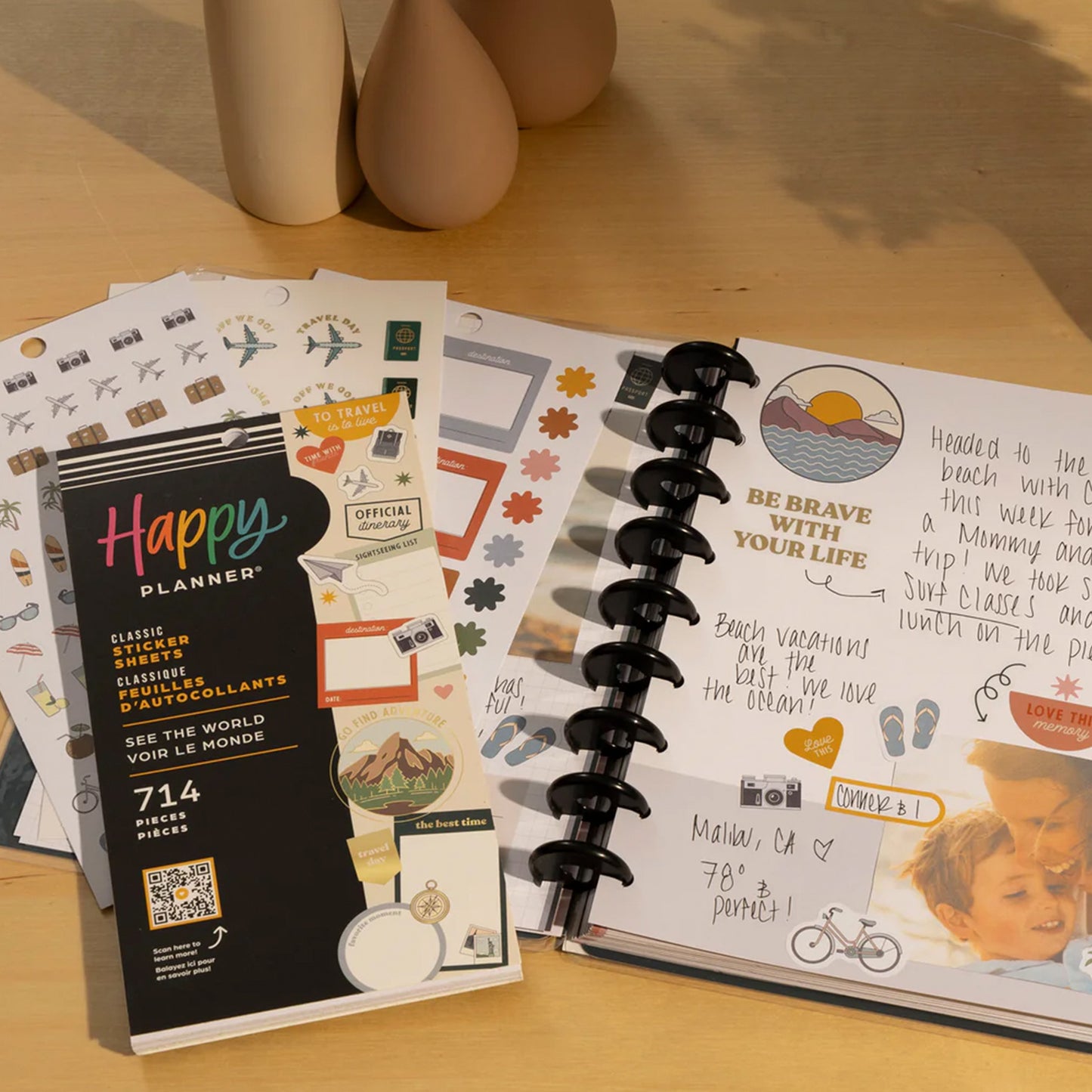 Happy Planner - Sticker Book - See The World