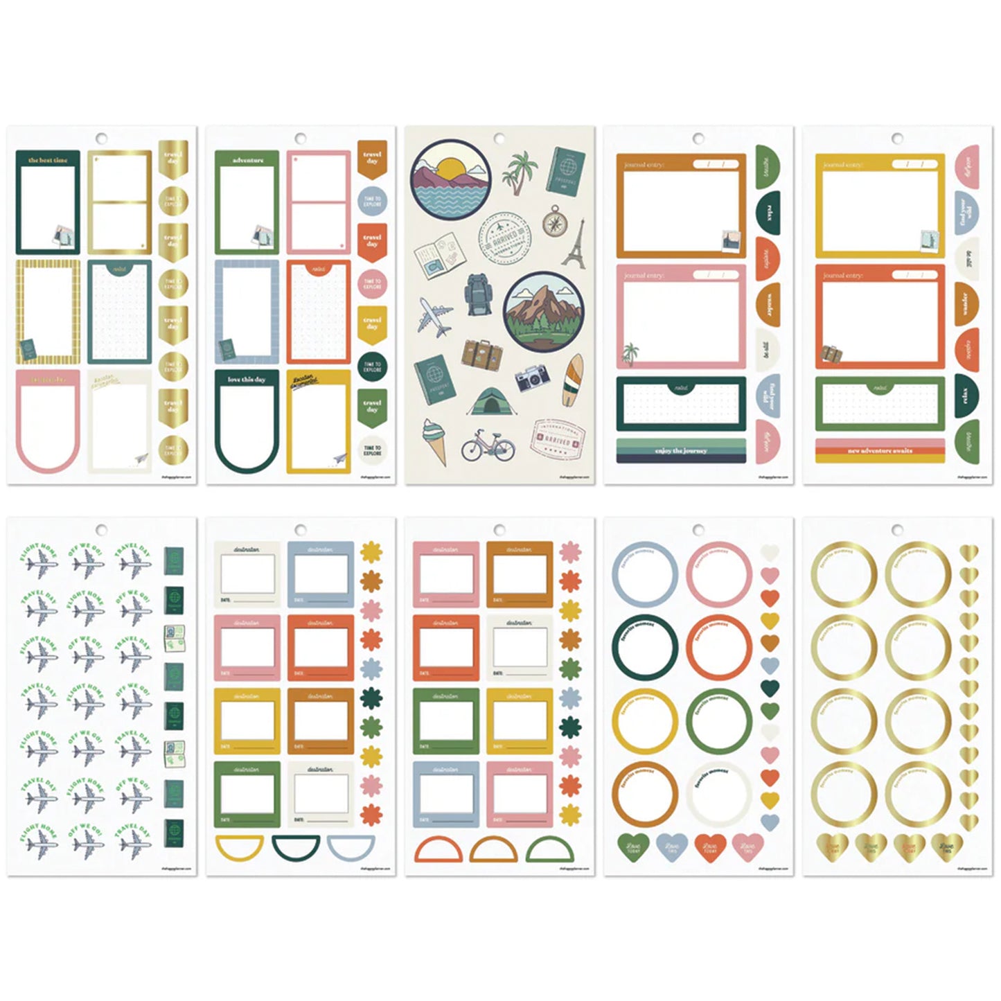 Happy Planner - Sticker Book - See The World