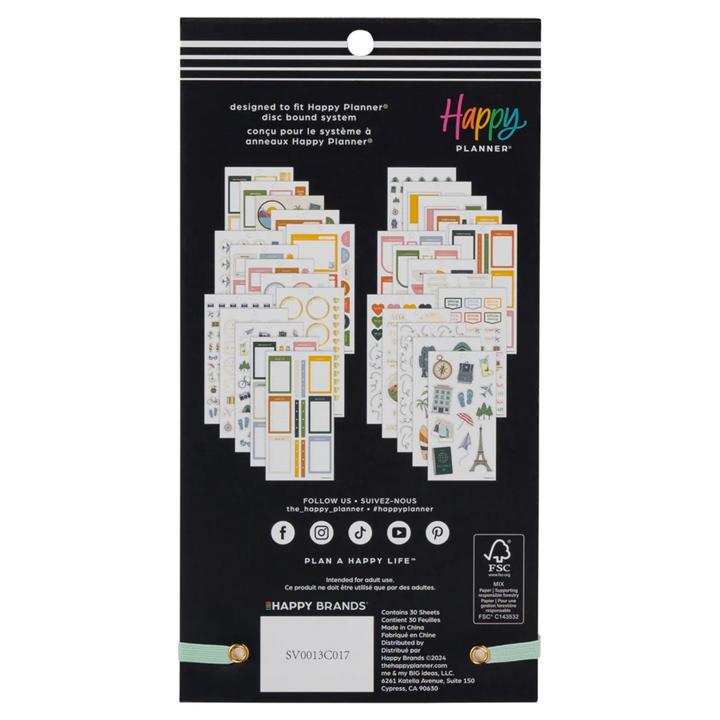 Happy Planner - Sticker Book - See The World