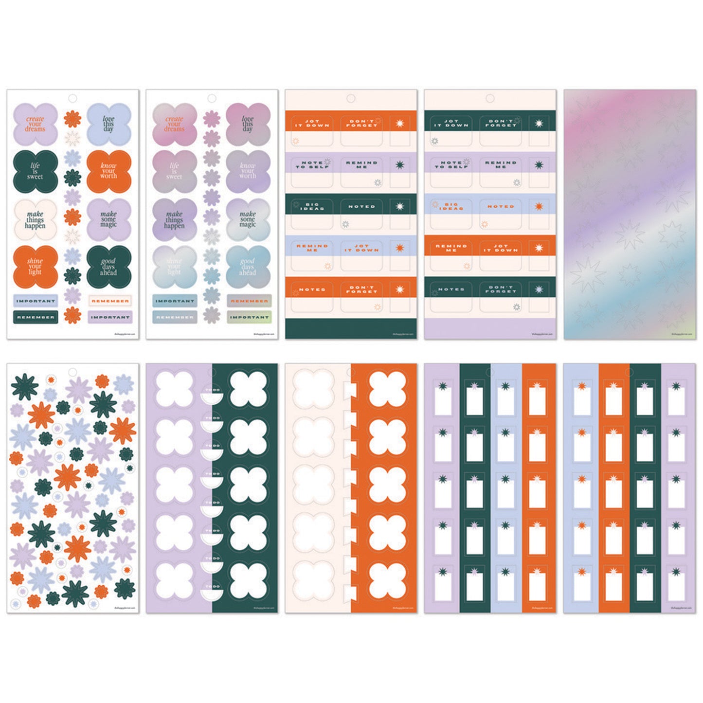 Happy Planner - Sticker Book - Soft Pop Classic