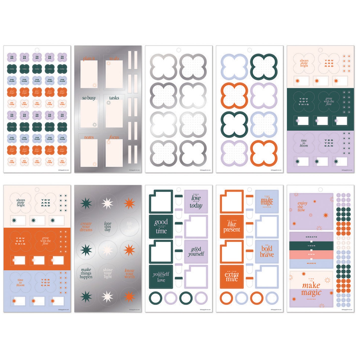 Happy Planner - Sticker Book - Soft Pop Classic