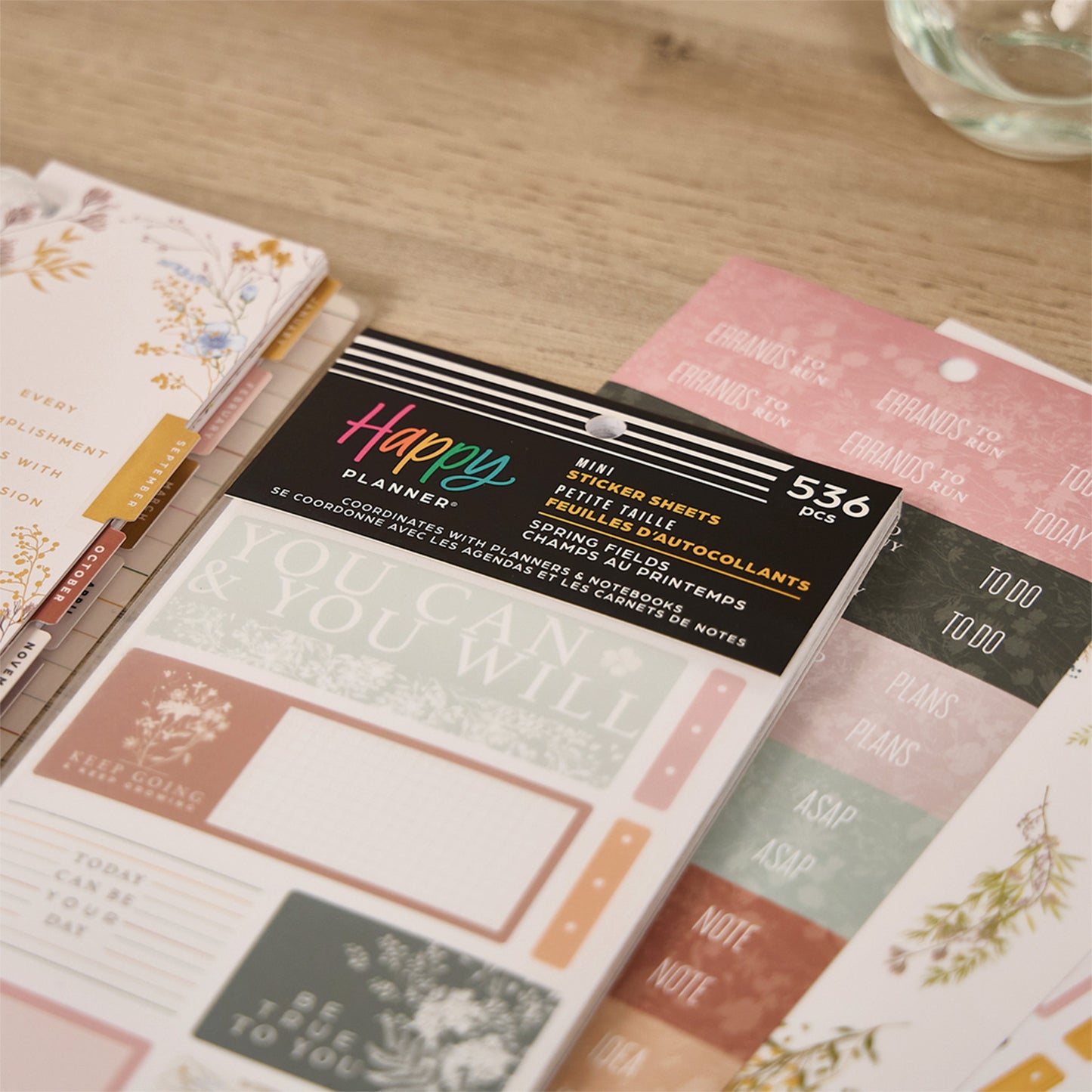 Happy Planner - Sticker Book - Spring Fields Mini