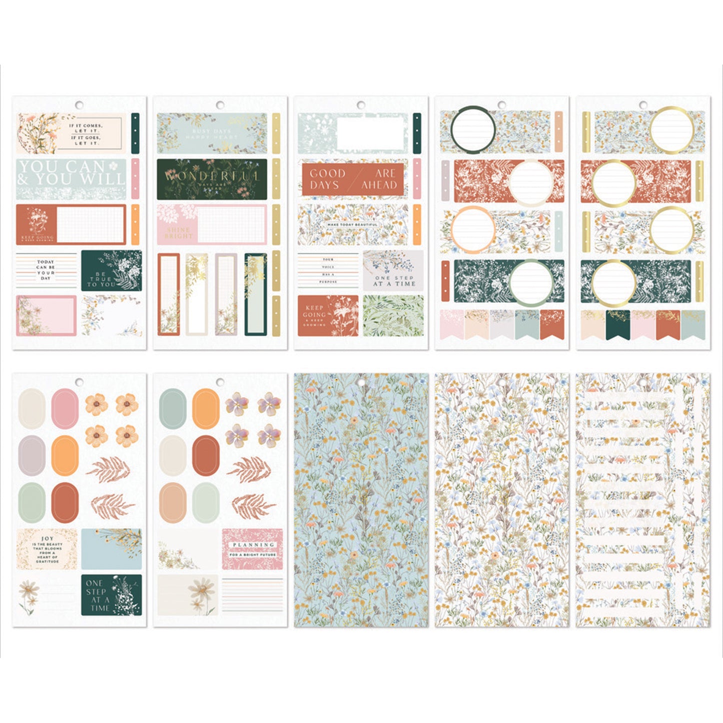 Happy Planner - Sticker Book - Spring Fields Mini