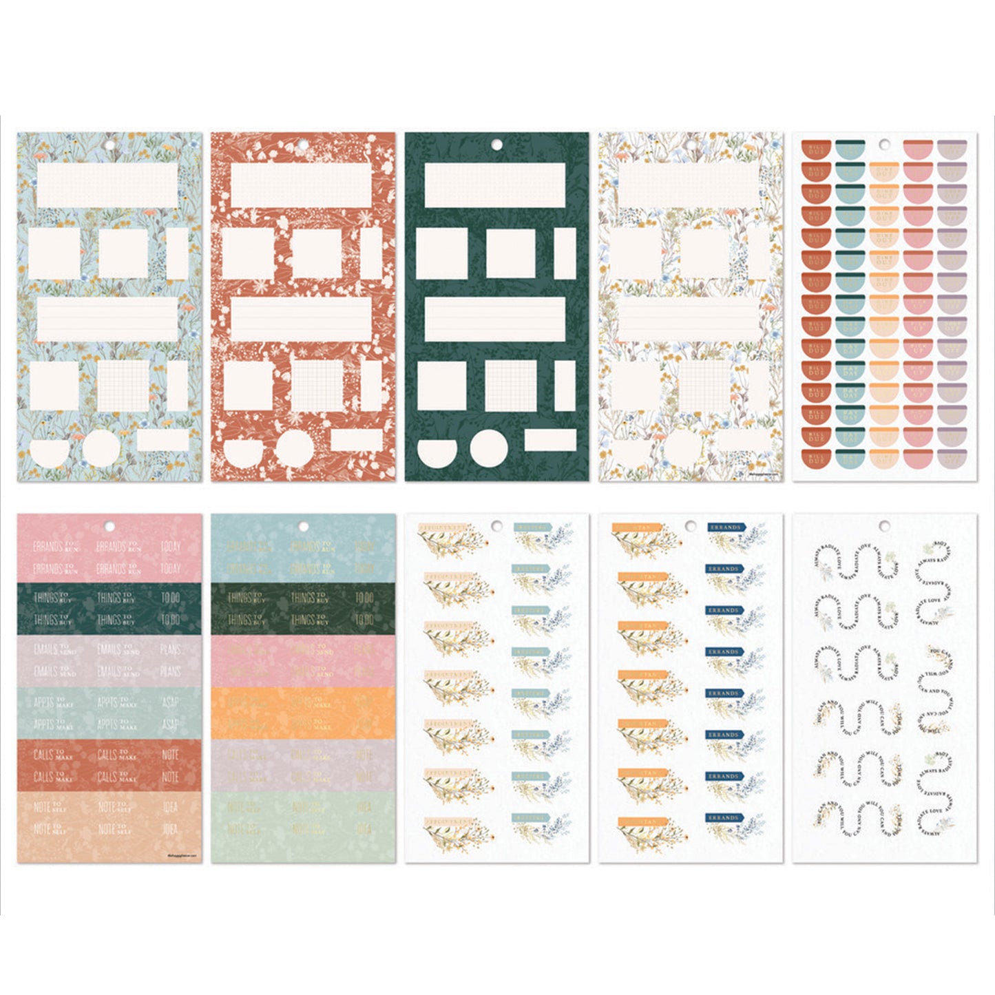 Happy Planner - Sticker Book - Spring Fields Mini