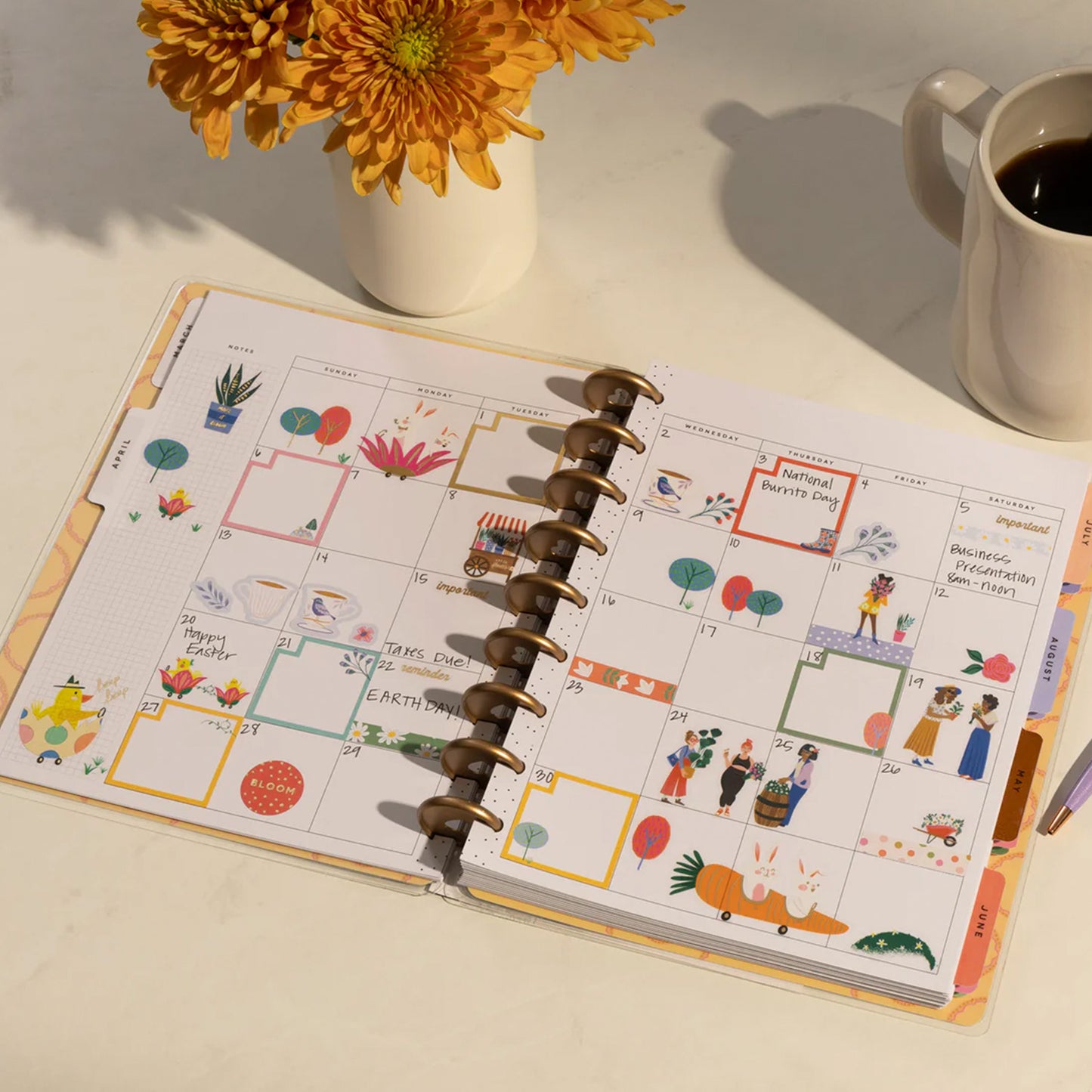 Happy Planner - Sticker Book - Season Spring