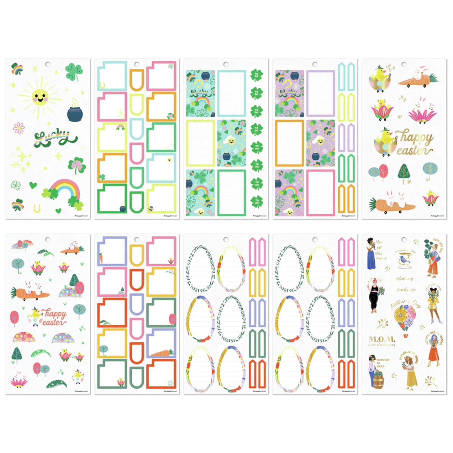 Happy Planner - Sticker Book - Season Spring