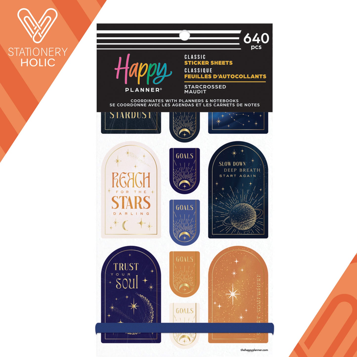 Happy Planner - Sticker Book - Starcrossed Classic