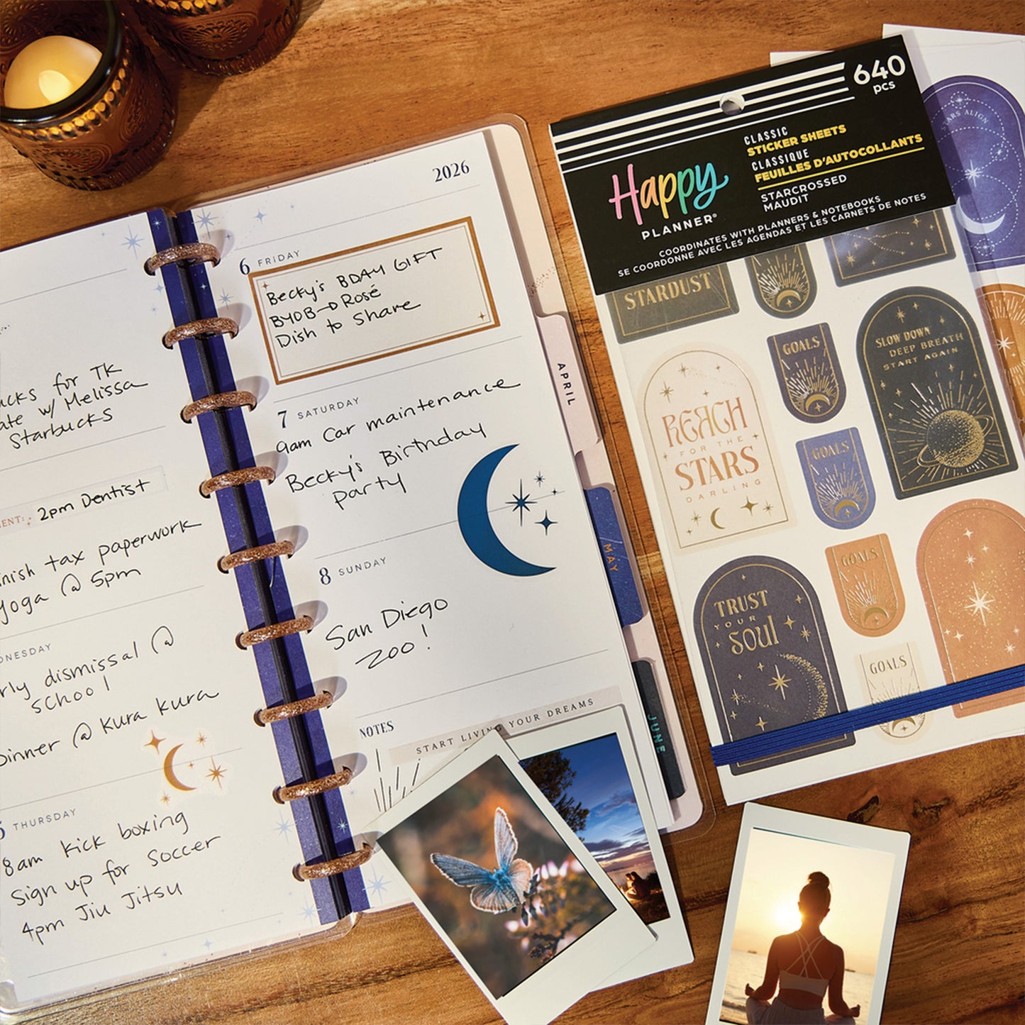 Happy Planner - Sticker Book - Starcrossed Classic
