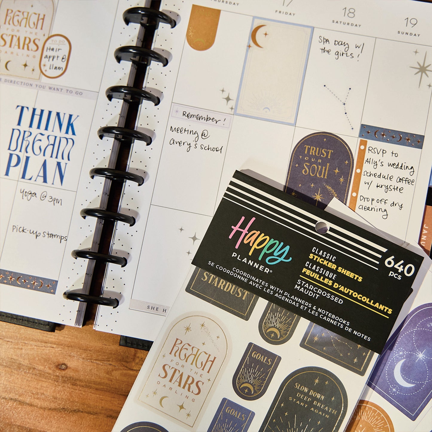 Happy Planner - Sticker Book - Starcrossed Classic