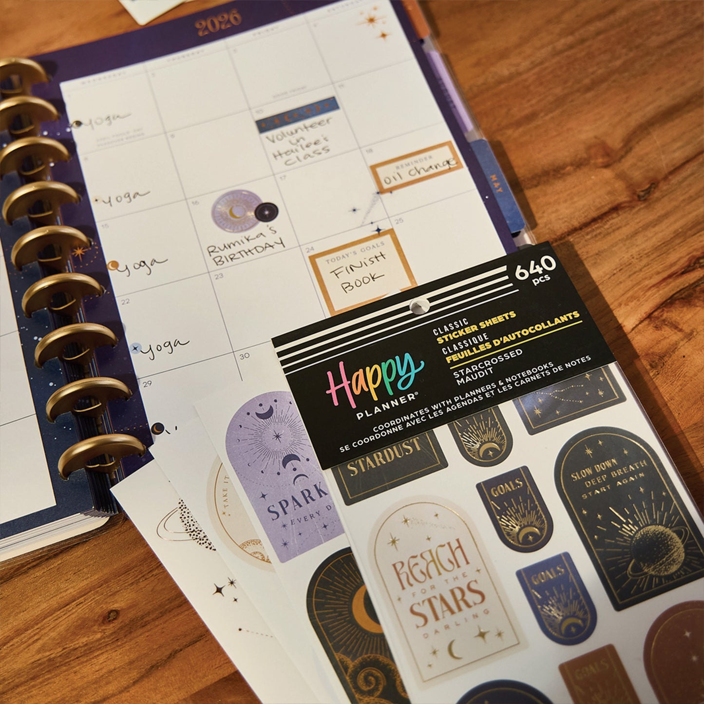 Happy Planner - Sticker Book - Starcrossed Classic