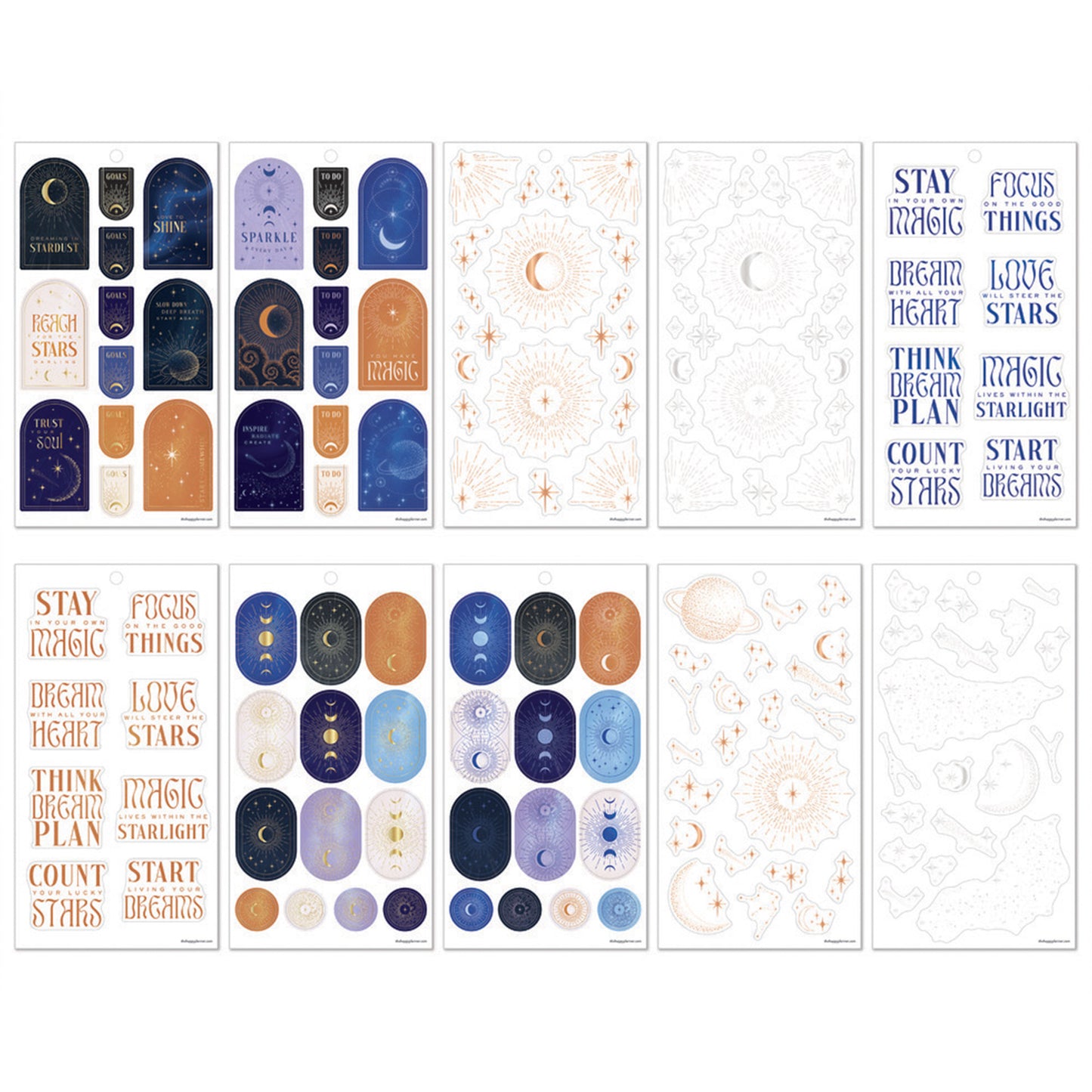 Happy Planner - Sticker Book - Starcrossed Classic
