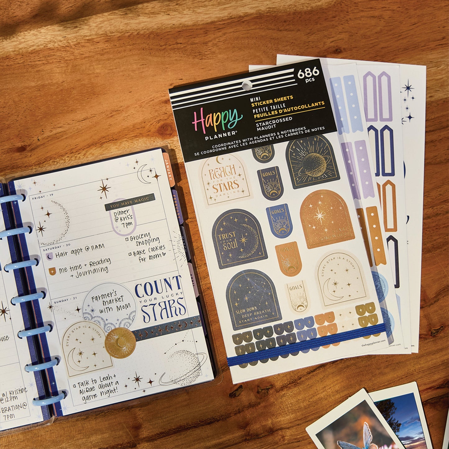 Happy Planner - Sticker Book - Starcrossed Mini
