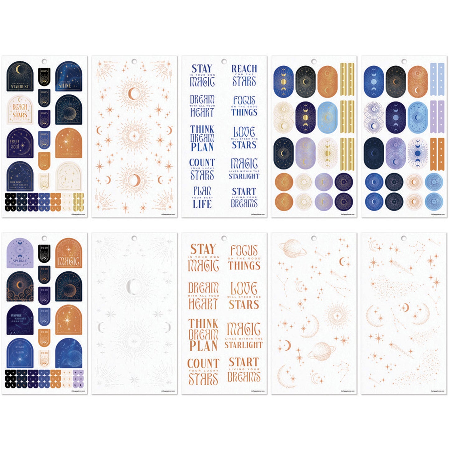 Happy Planner - Sticker Book - Starcrossed Mini