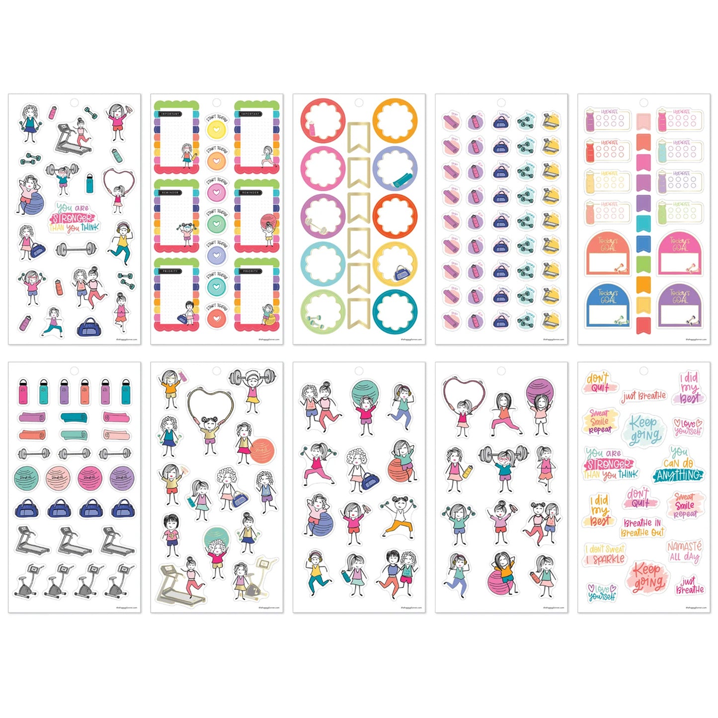 Happy Planner - Sticker Book - Stick Babe Revival
