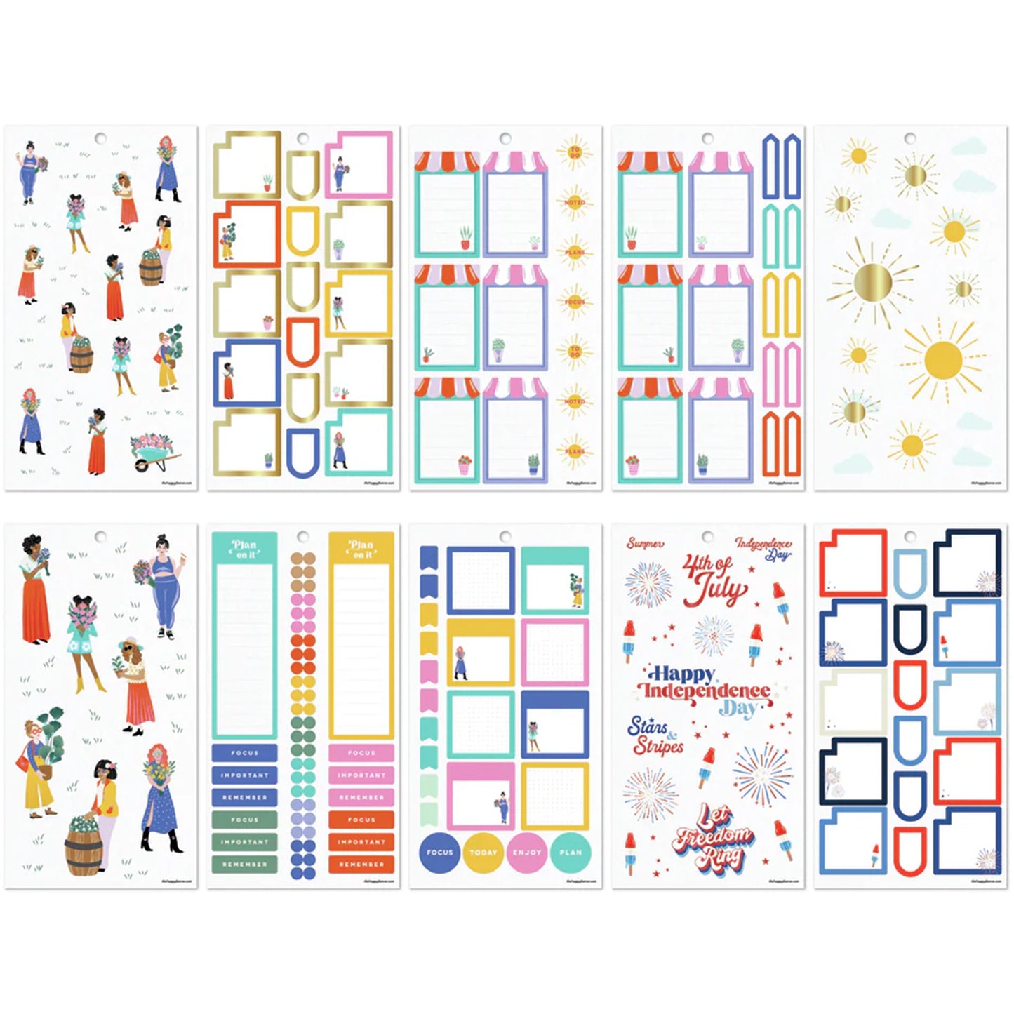 Happy Planner - Sticker Book - Season Summer