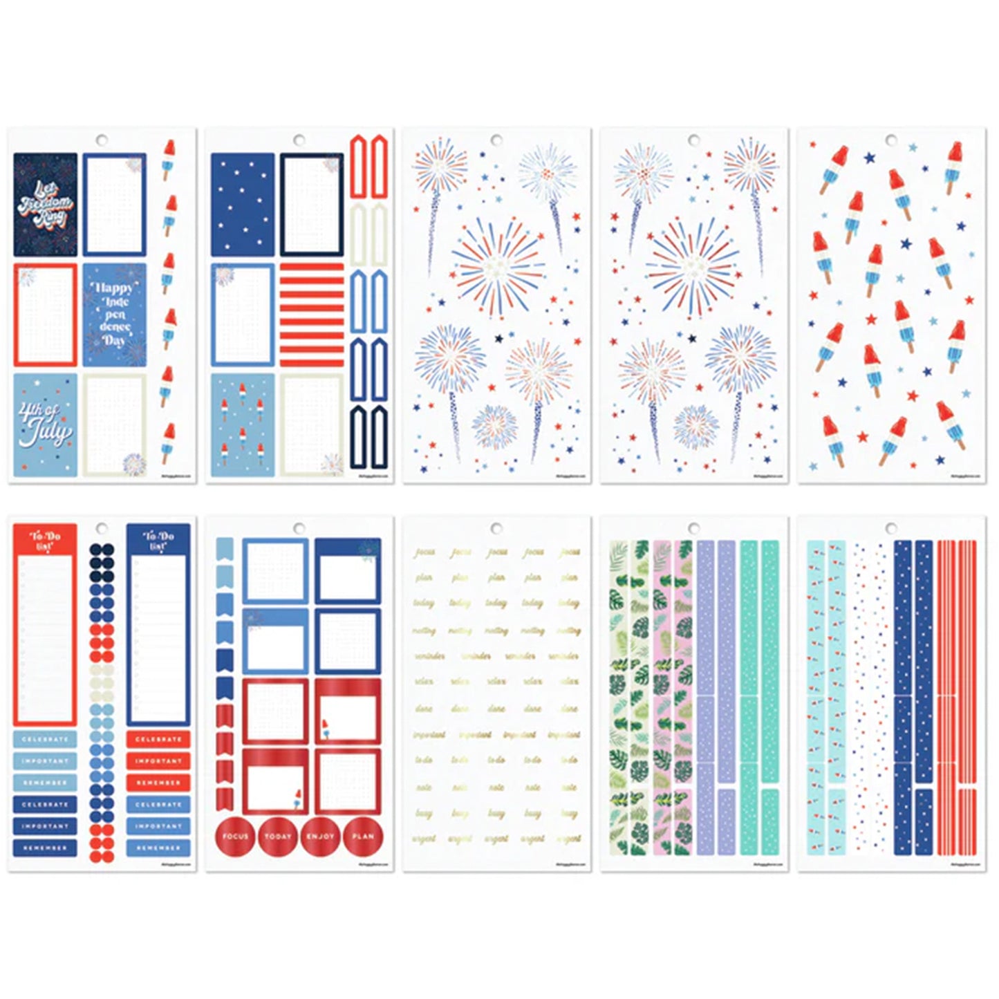 Happy Planner - Sticker Book - Season Summer