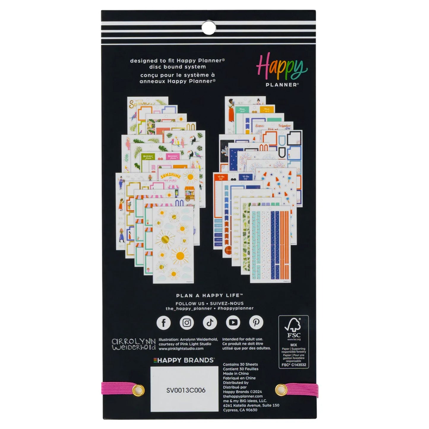 Happy Planner - Sticker Book - Season Summer