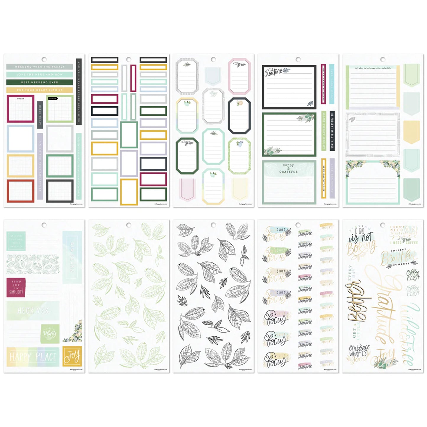 Happy Planner - Sticker Book - The Homebody