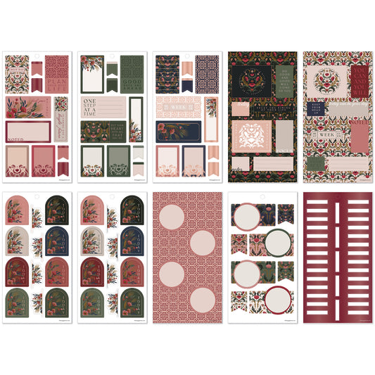 Happy Planner - Sticker Book - Twilight Tapestry
