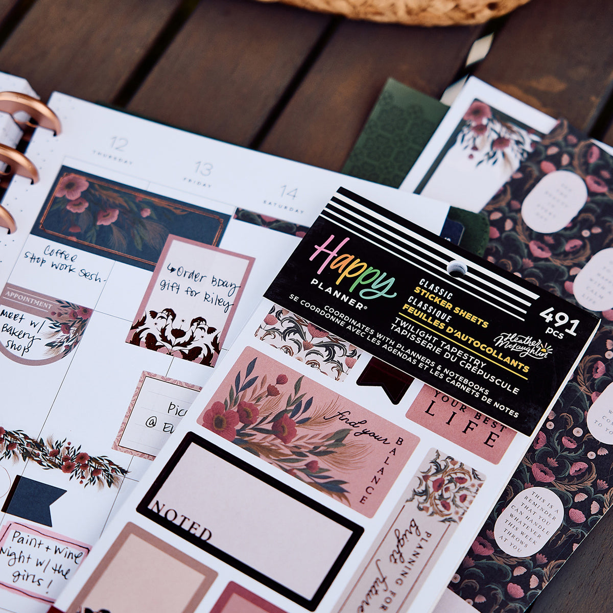Happy Planner - Sticker Book - Twilight Tapestry