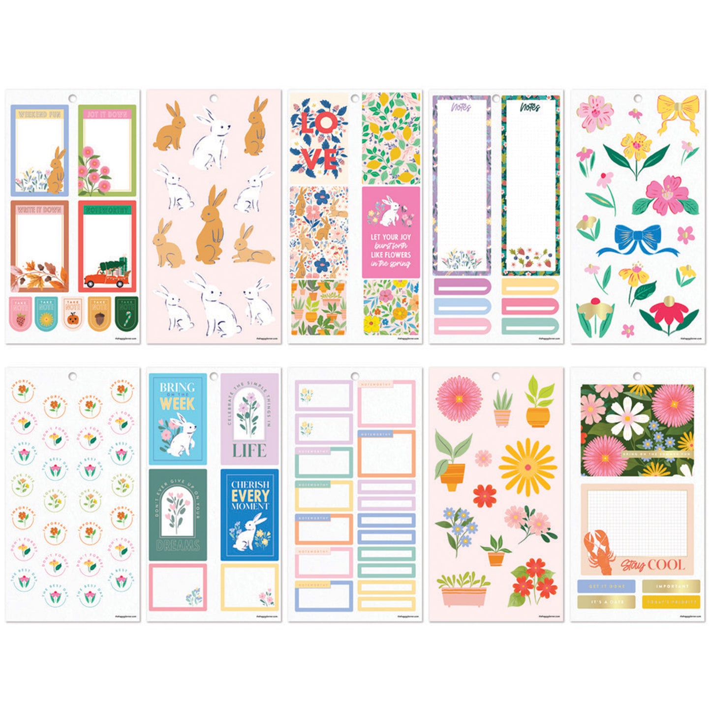 Happy Planner - Sticker Book - Whimsical Seasons Big