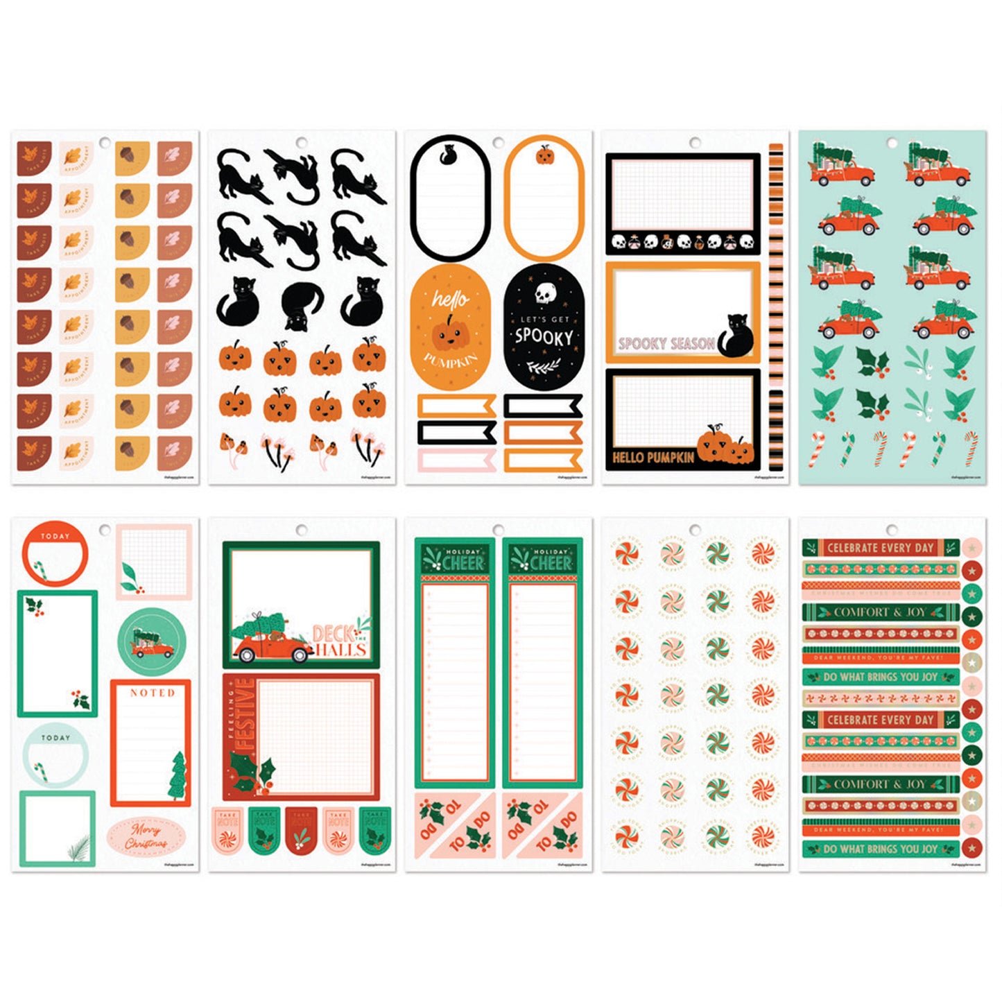Happy Planner - Sticker Book - Whimsical Seasons Big