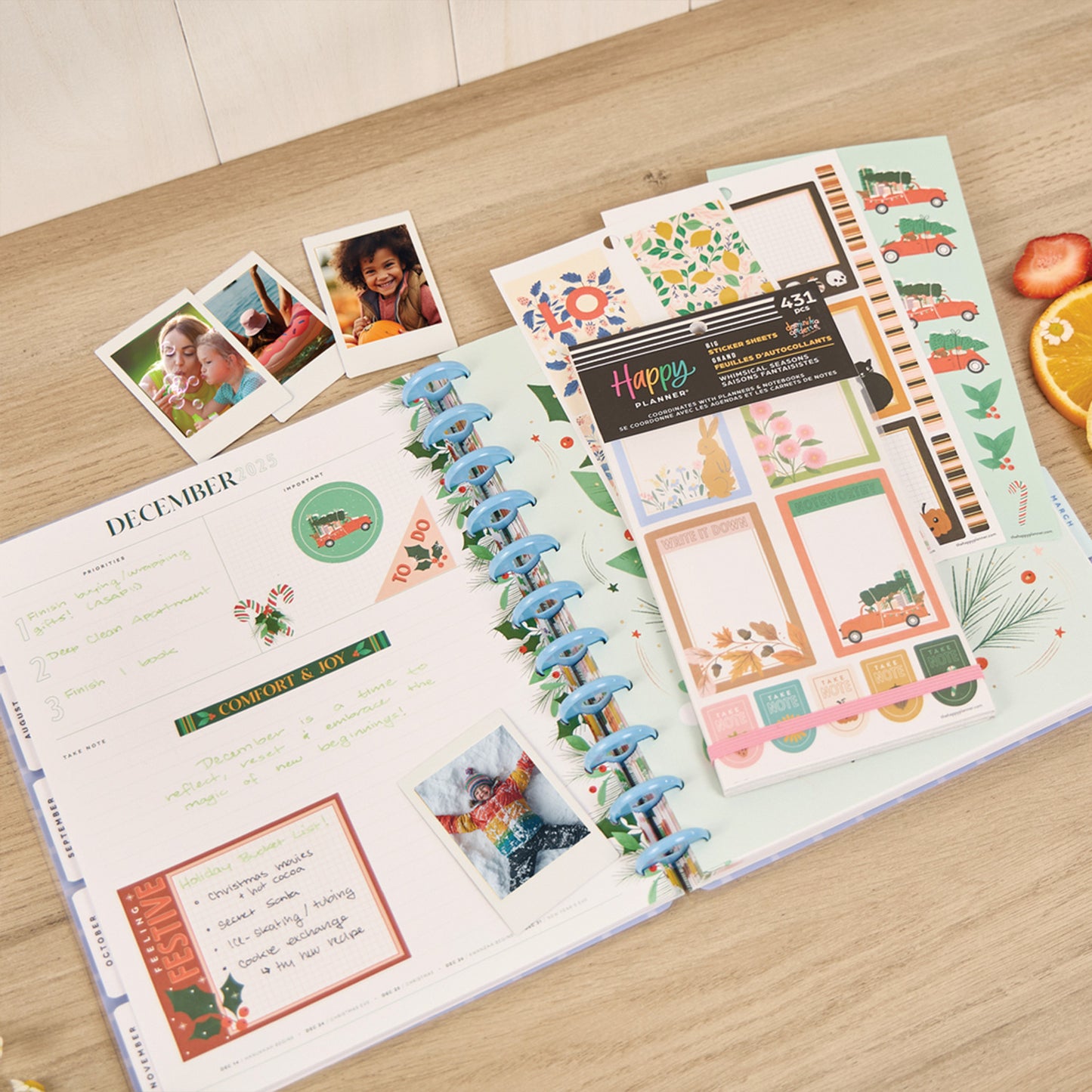 Happy Planner - Sticker Book - Whimsical Seasons Big