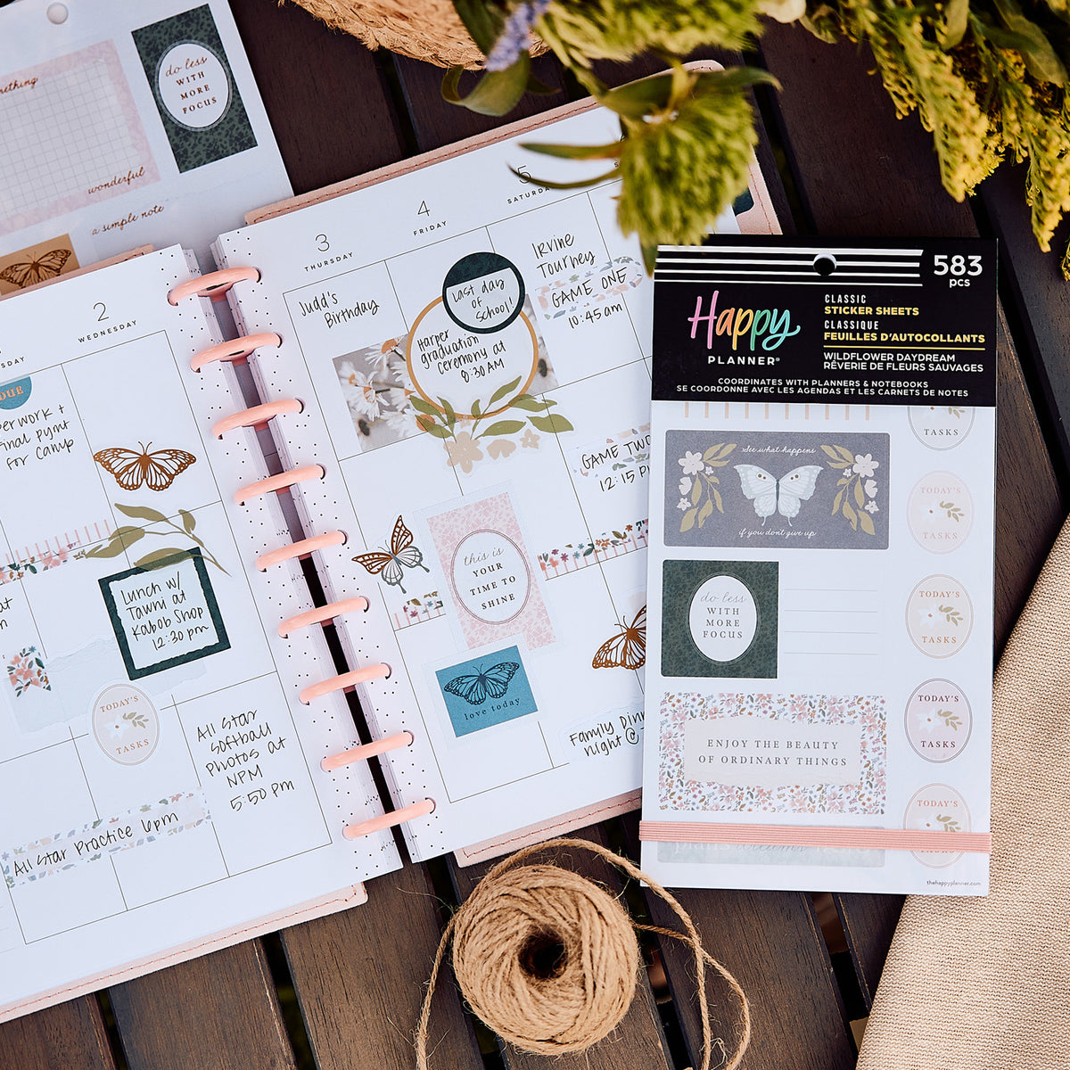 Happy Planner - Sticker Book - Wildflower Daydream
