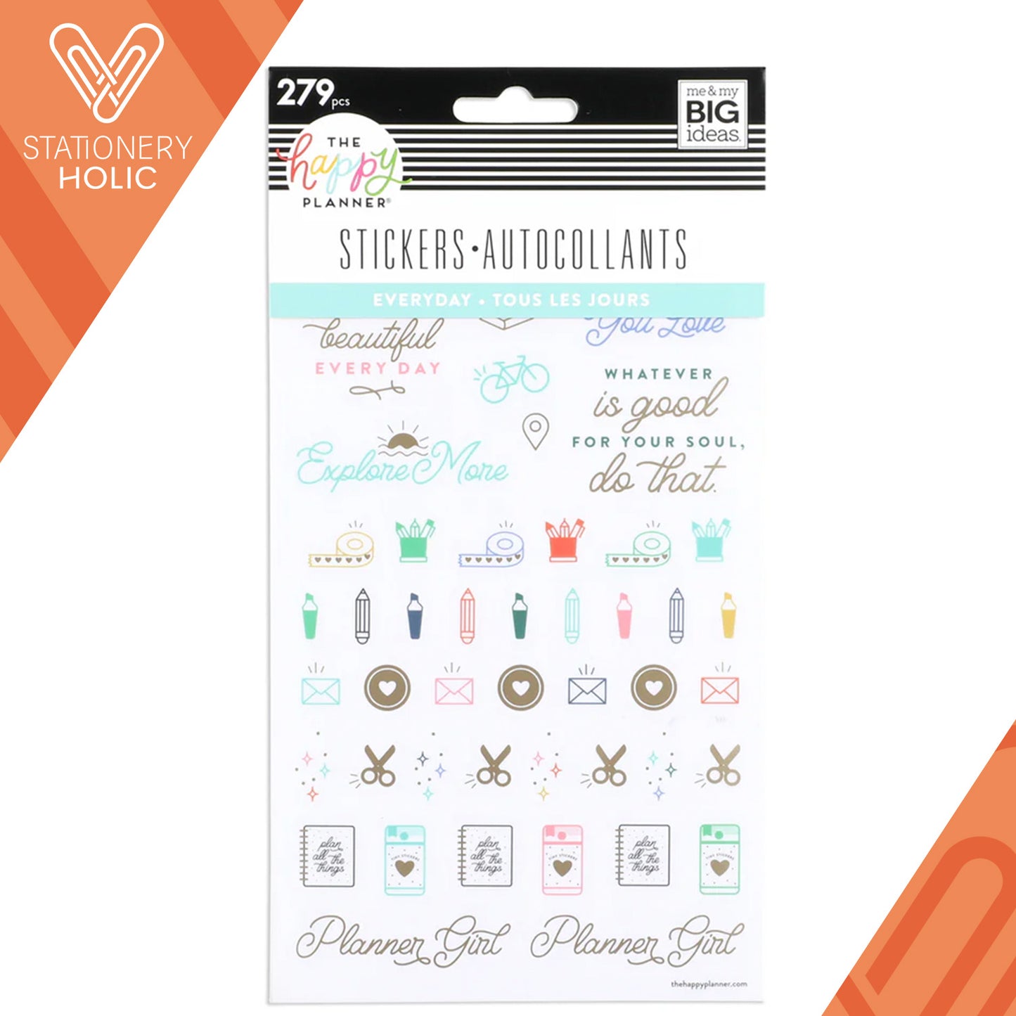 Happy Planner - Sticker Pad - Everyday Archetypes