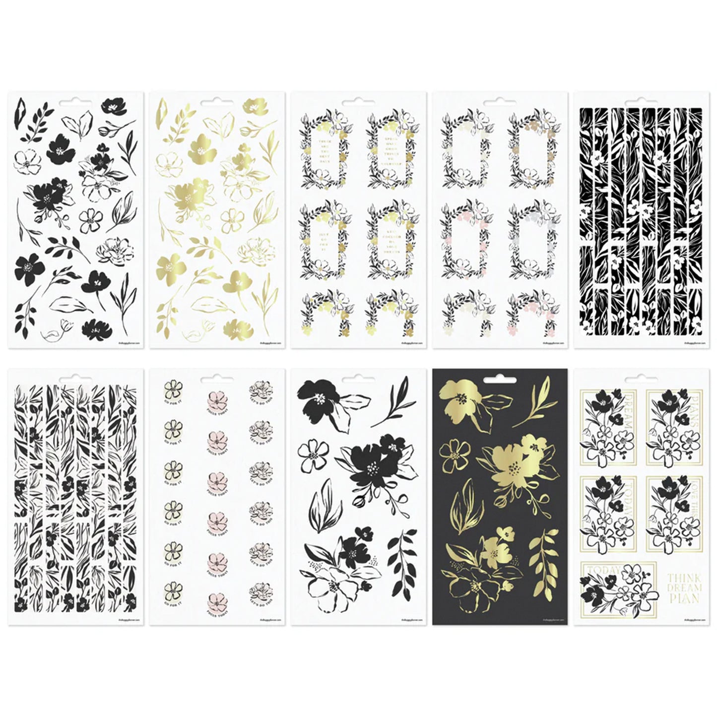 Happy Planner - Sticker Pack - Sketchy Florals