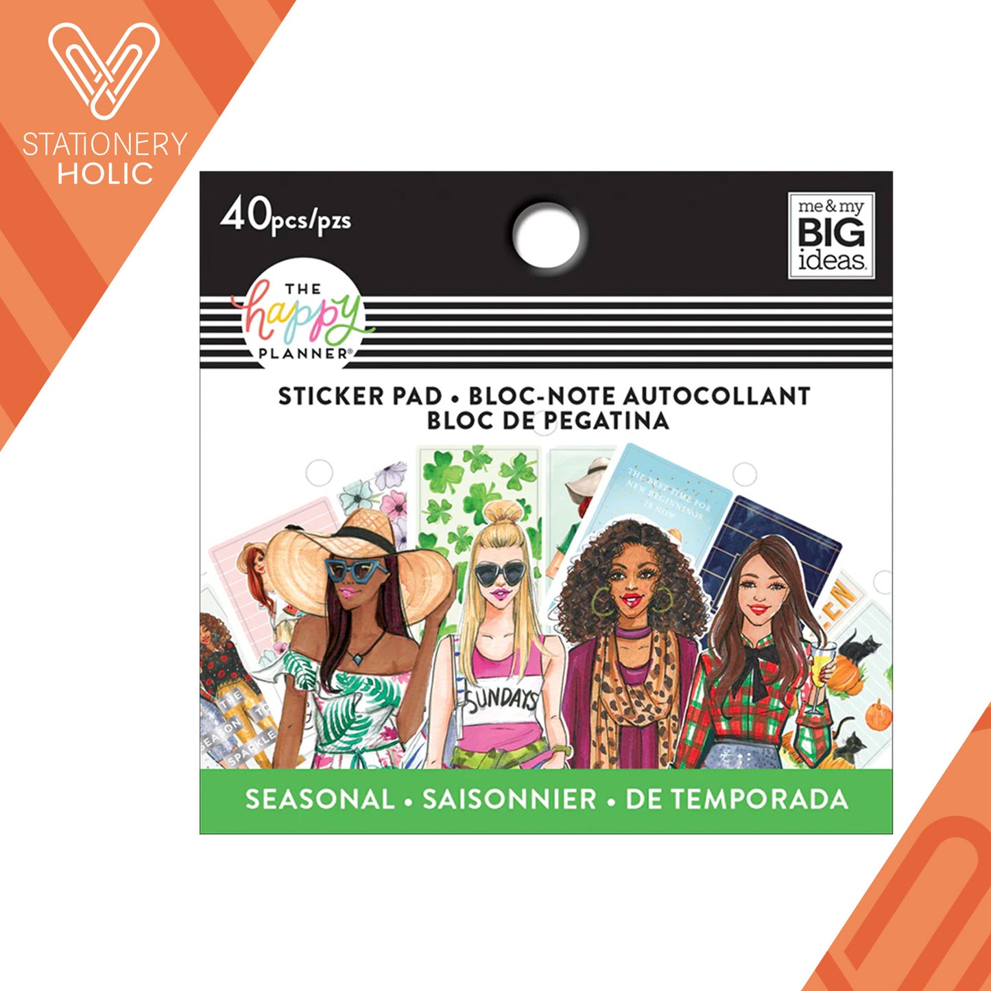 Happy Planner - Tiny Sticker Pad - Seasonal Rongrong