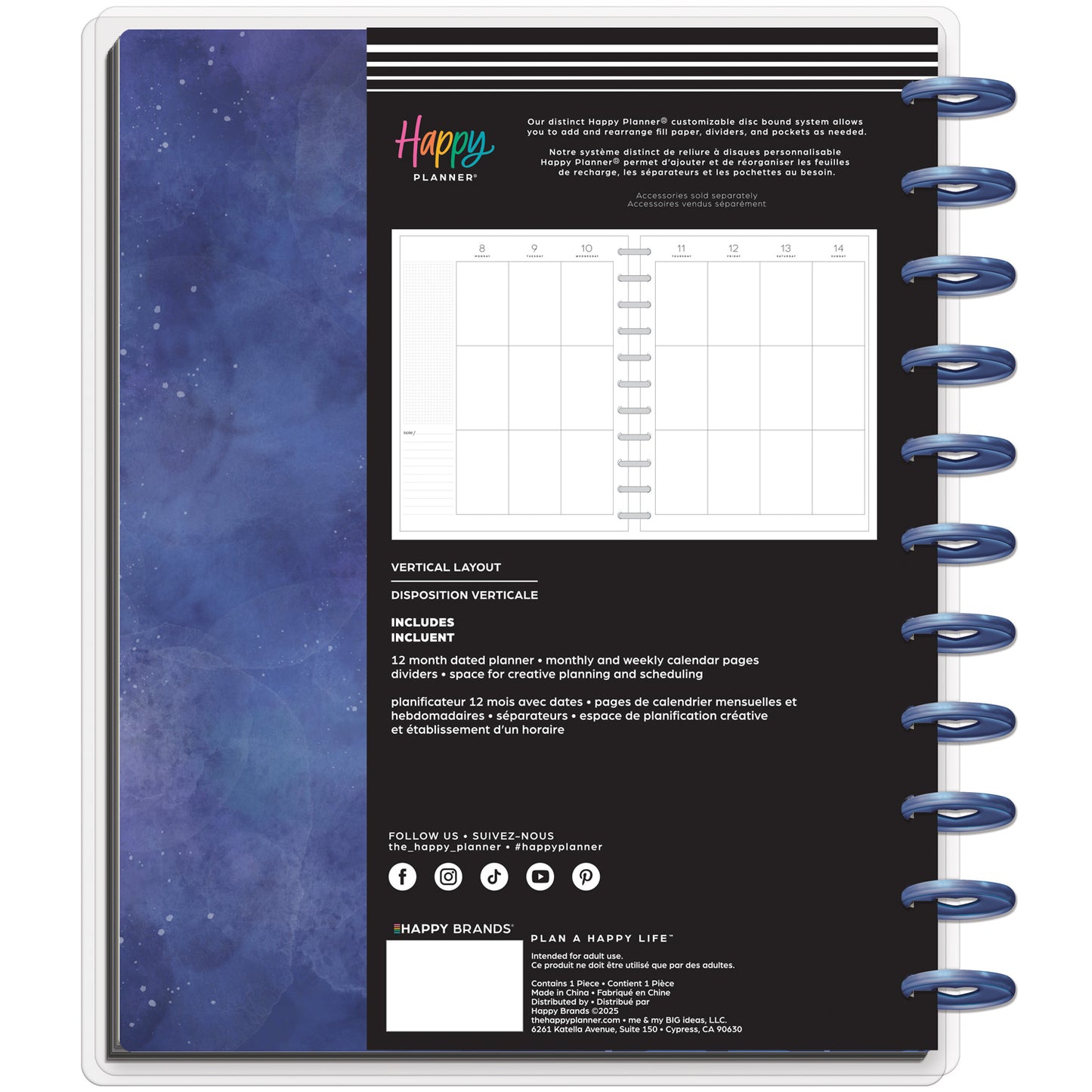 Happy Planner - Planner Big (2026) - Star Signs