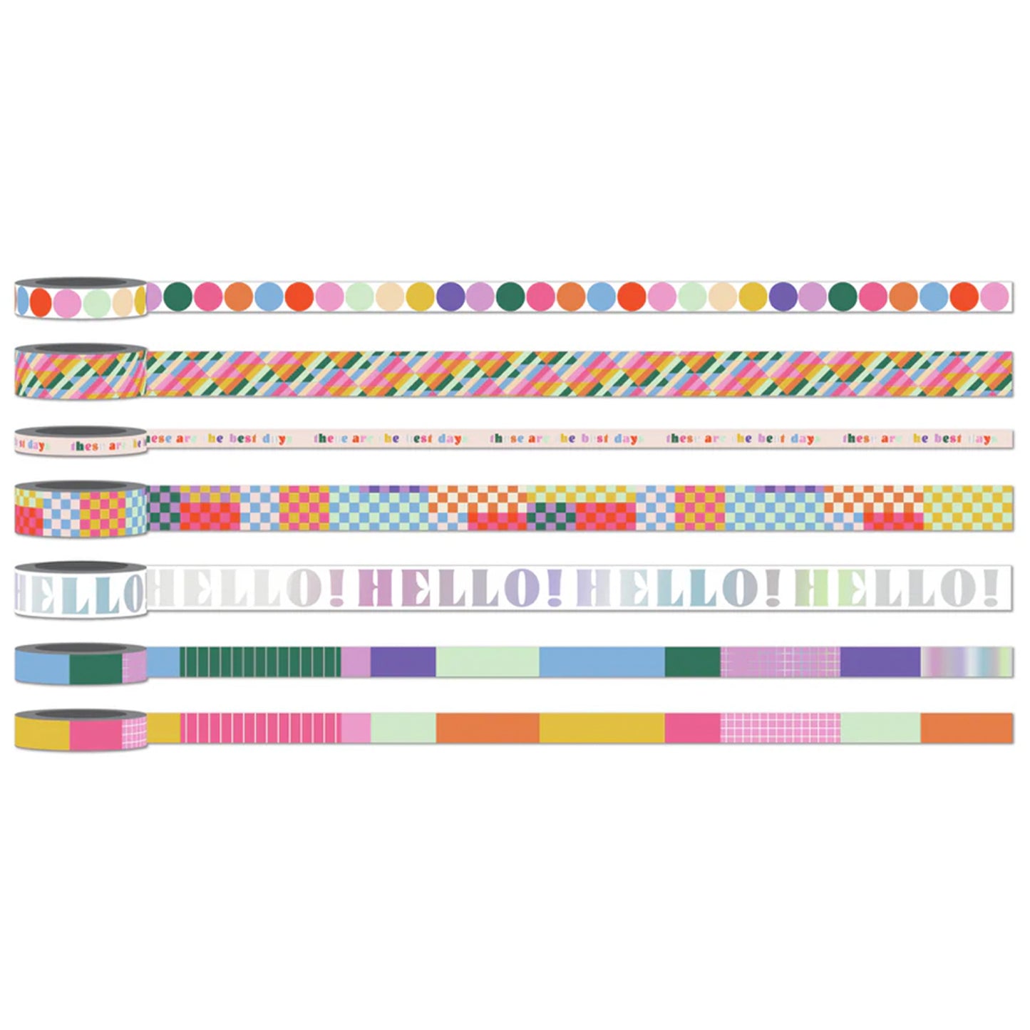 Happy Planner - Washi Tube - Building Blocks
