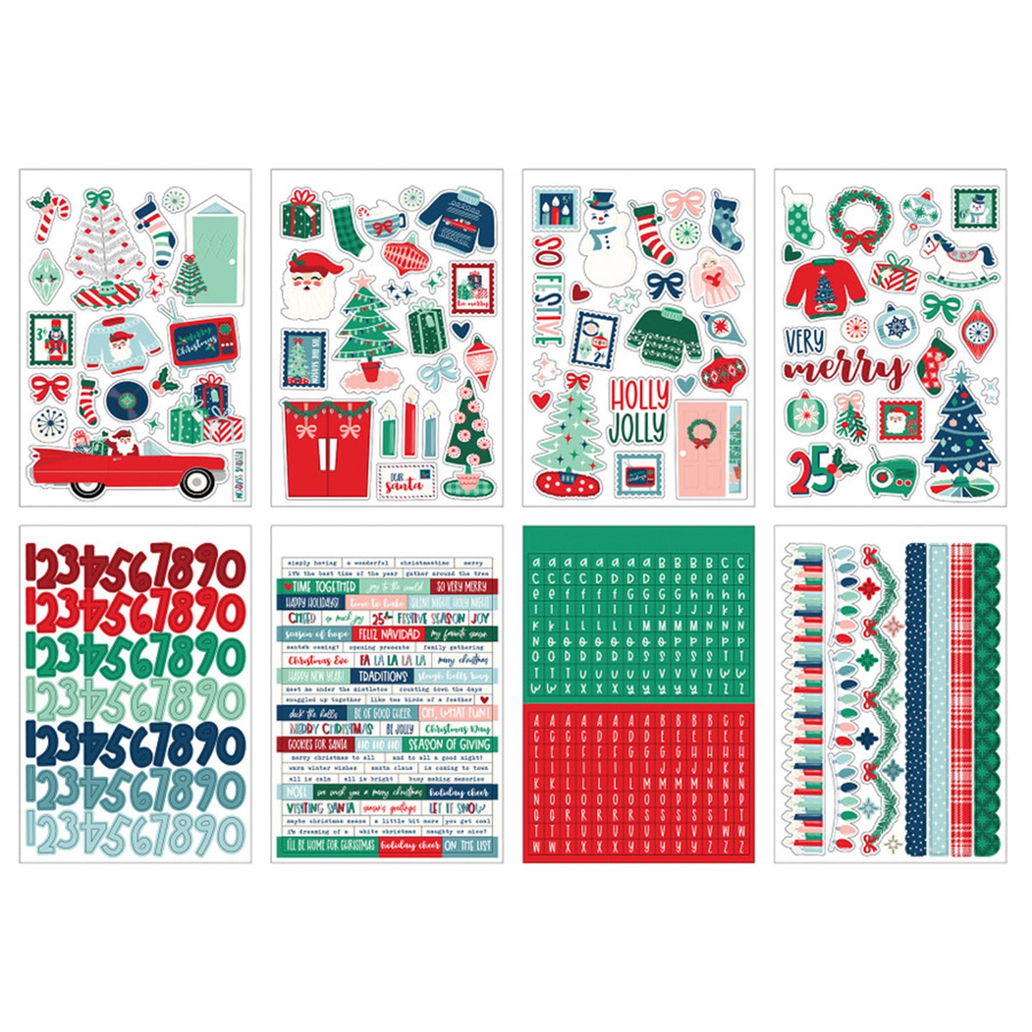 Echo Park - Sticker Book - Happy Holidays