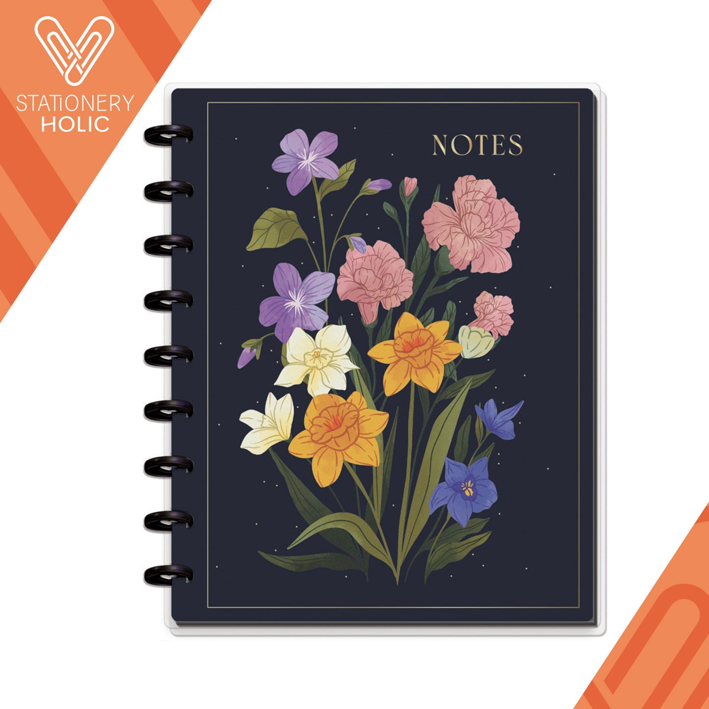 Happy Planner - Happy Notes Classic - Dark Garden
