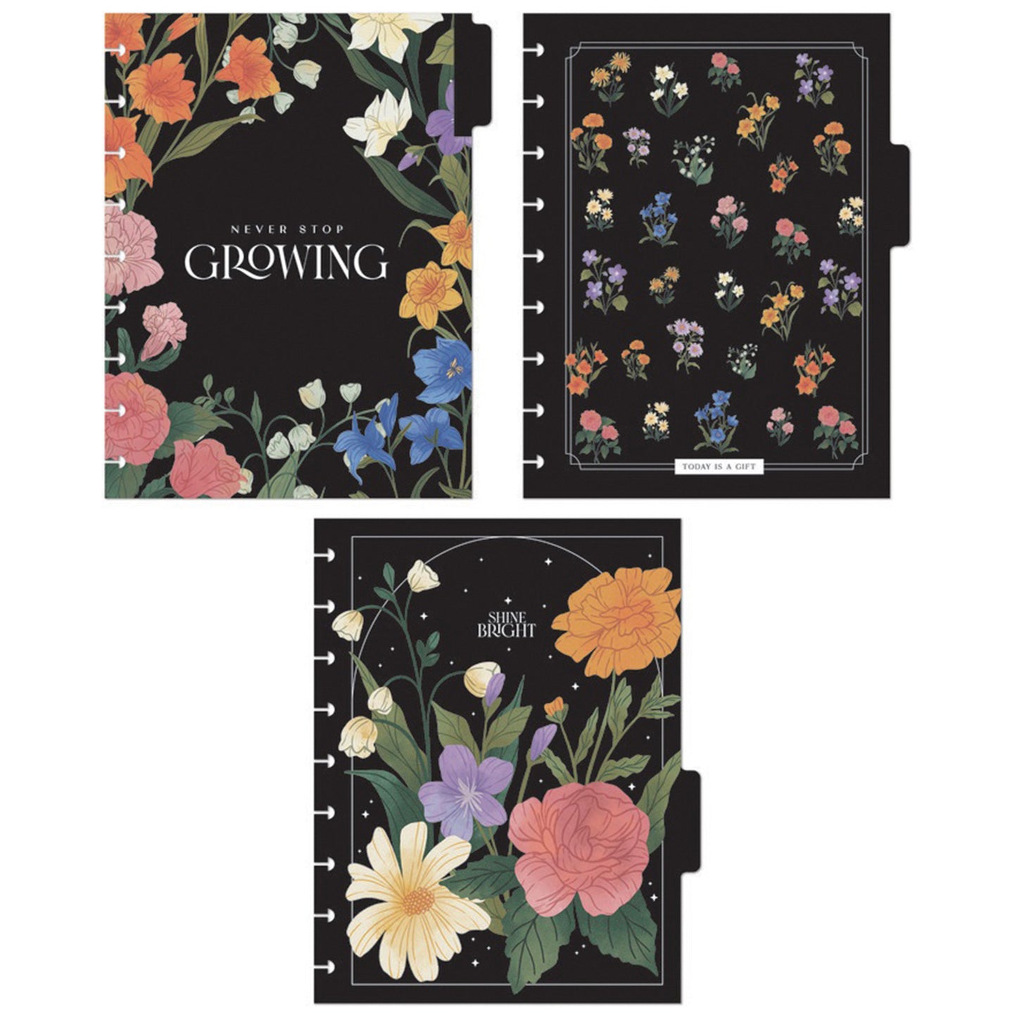 Happy Planner - Happy Notes Classic - Dark Garden