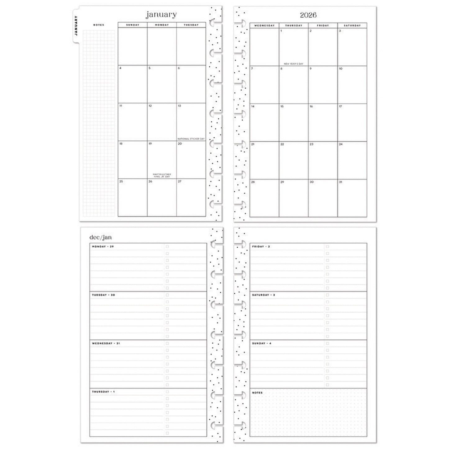 Happy Planner - Planner Mini (2026) - Herbarium