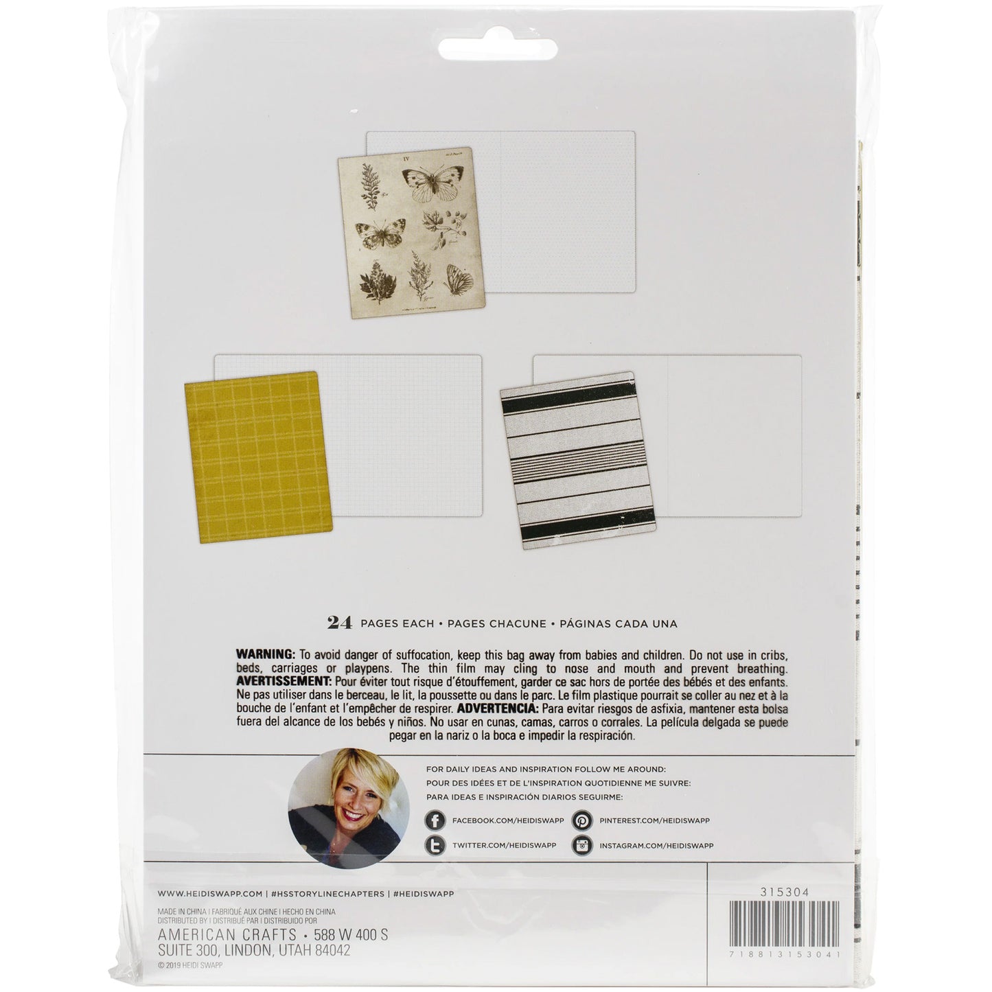 Heidi Swapp - Chapters Bundle - Album y 6 cuadernillos