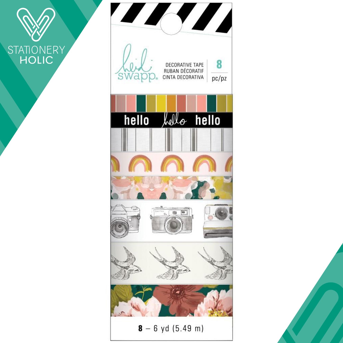 Heidi Swapp - Washi Box - Honey & Spice