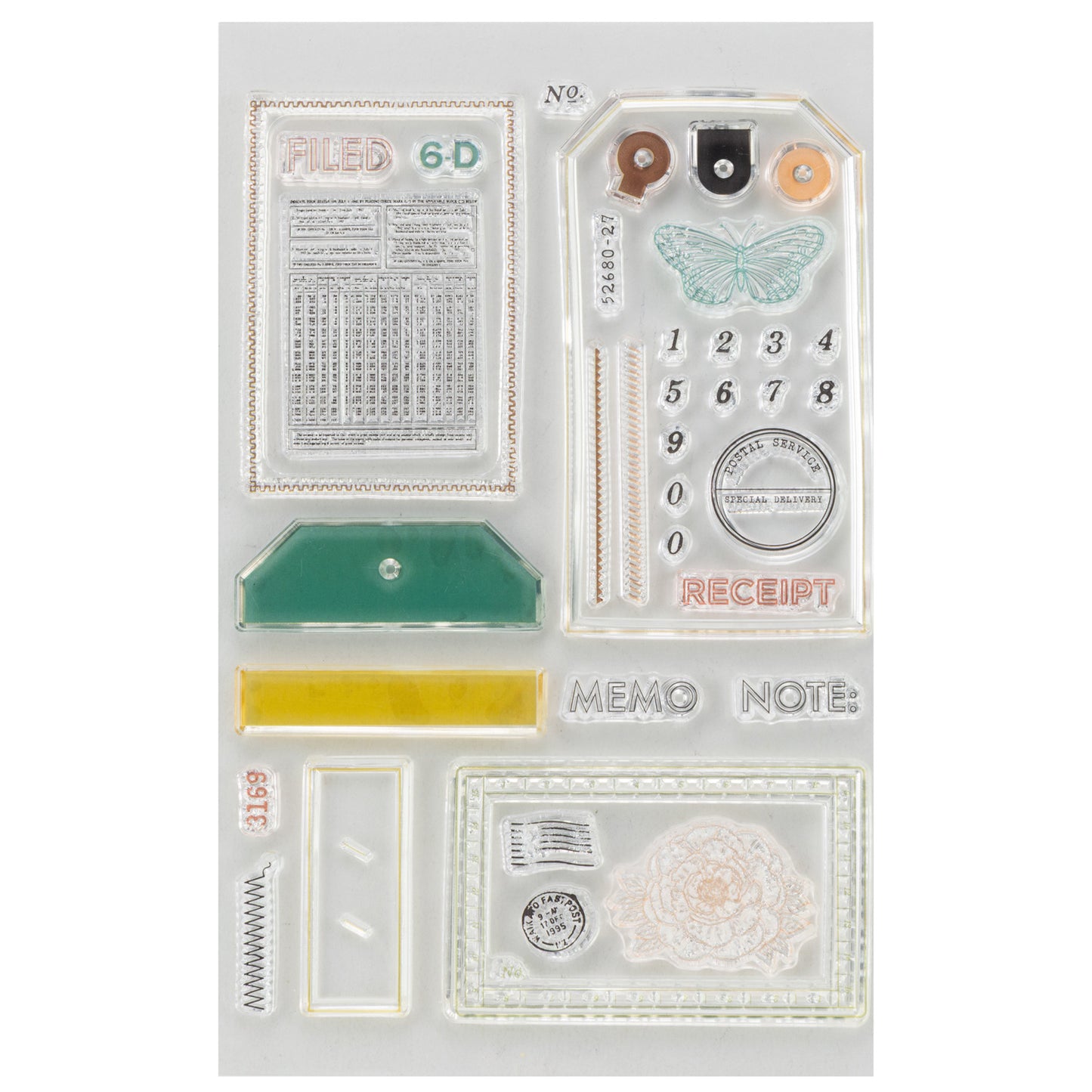 American Crafts - Sellos - Tag Builder