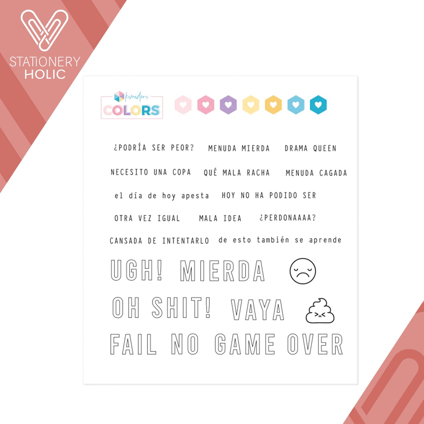 Kimidori - Sellos 4 x 4 - Game Over