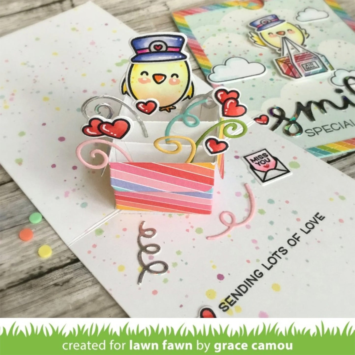Lawn Fawn - Sellos 4 x 6 - Special Delivey