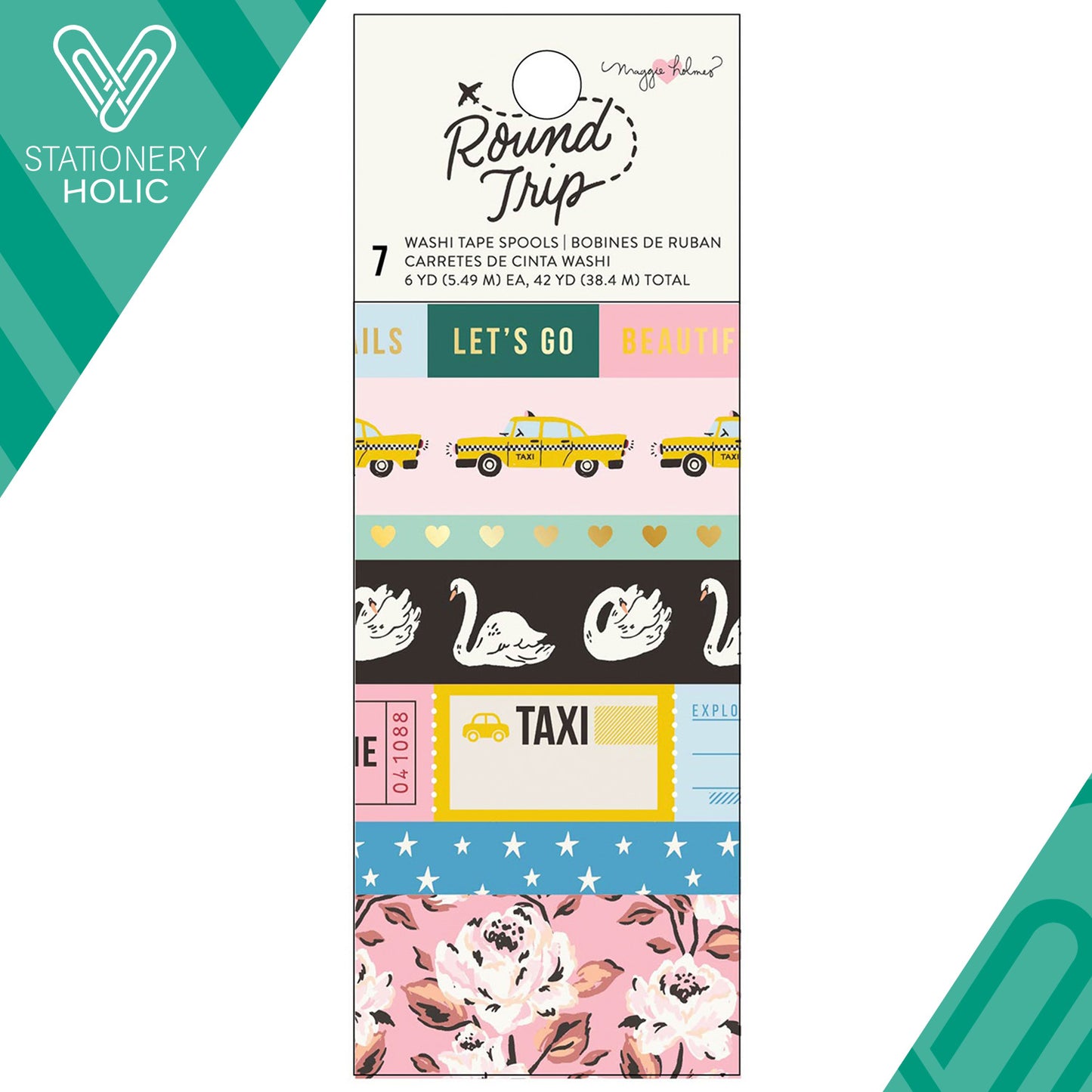 Maggie Holmes - Washi Box - Round Trip