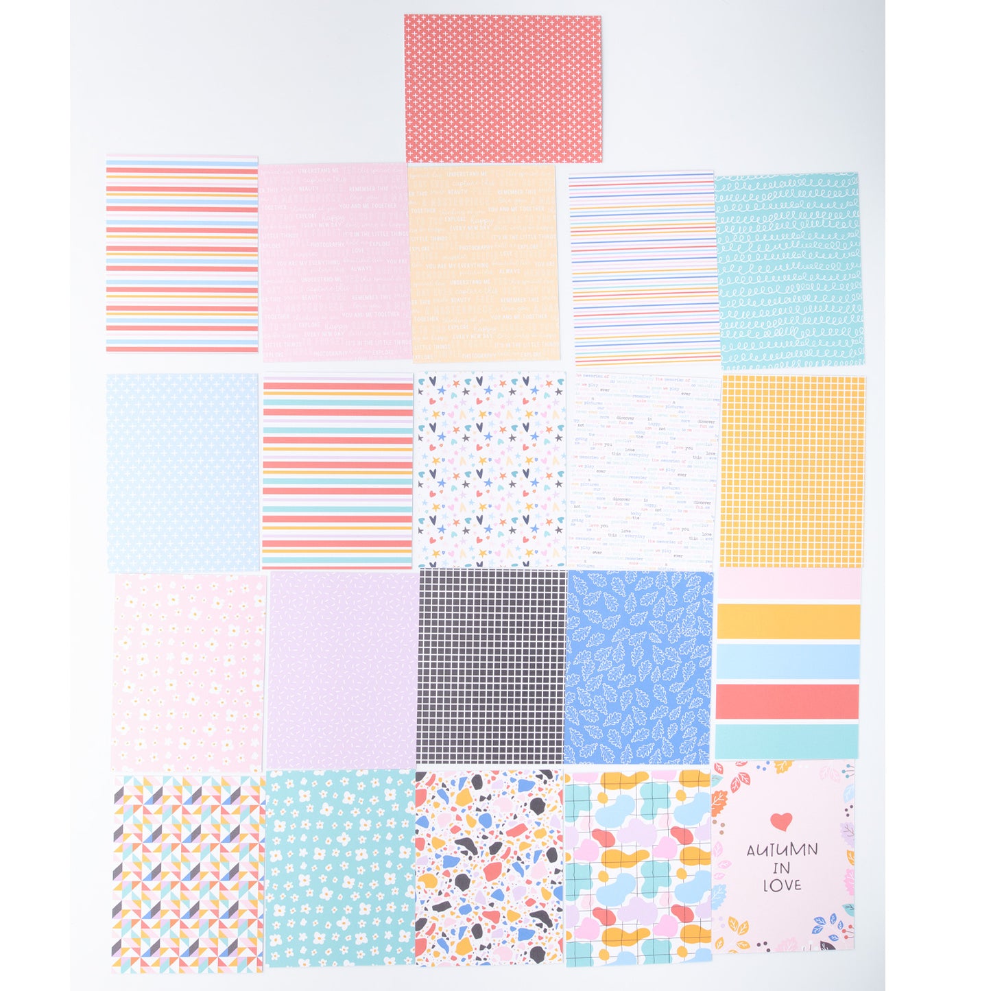 Masterpiece - Bloc Journaling Cards 3 x 4 - 4 Seasons