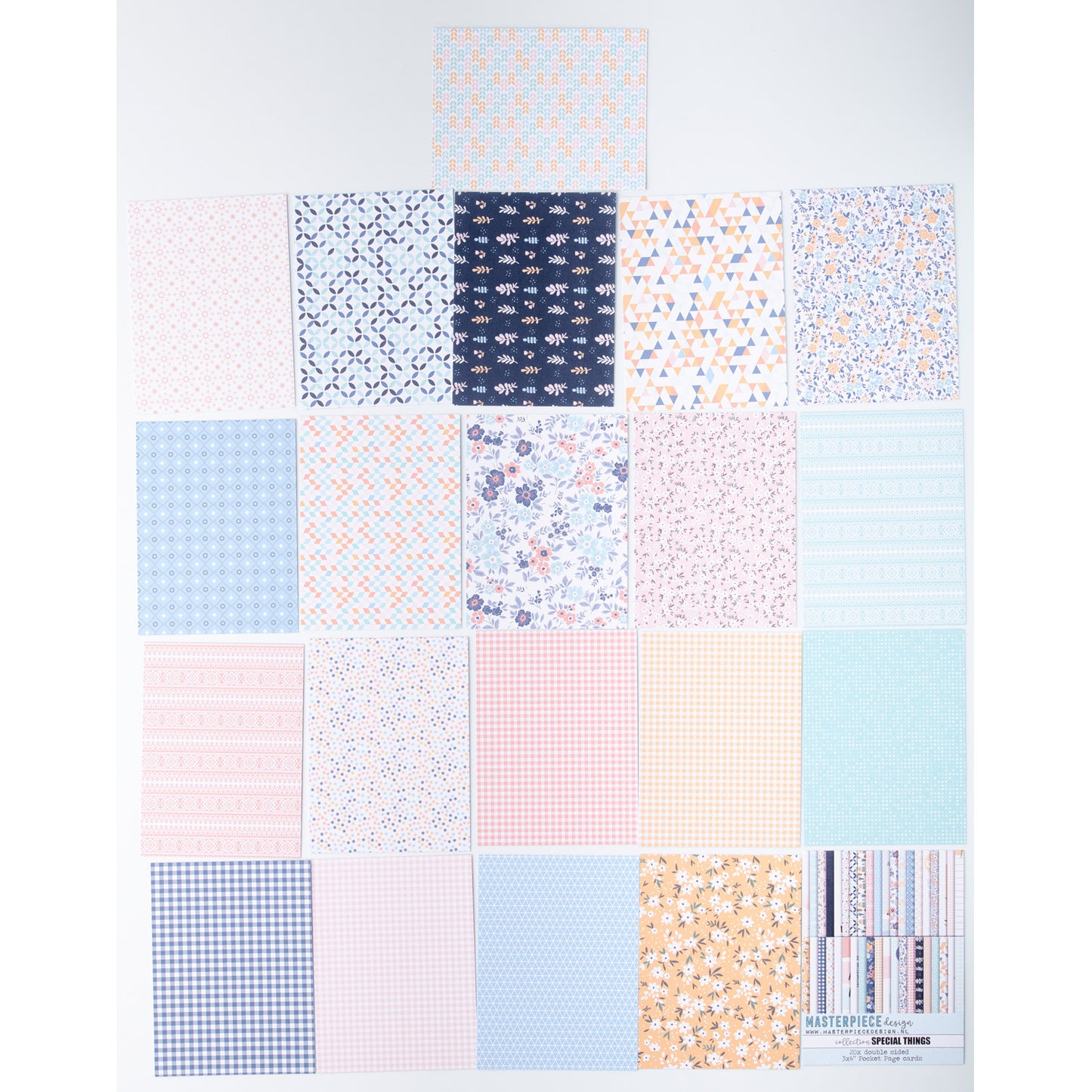 Masterpiece - Bloc Journaling Cards 3 x 4 - Special Things