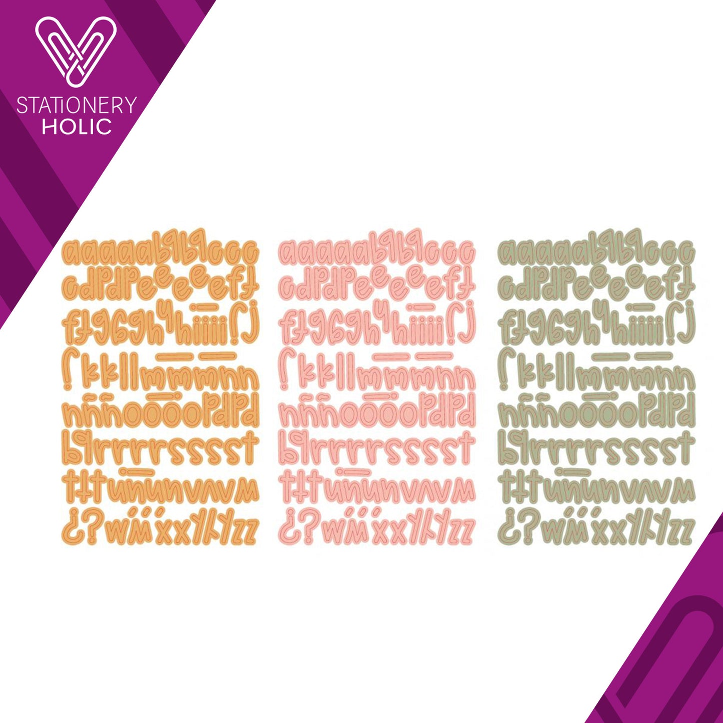 Mintopia - Puffy Stickers - Aloha Alpha