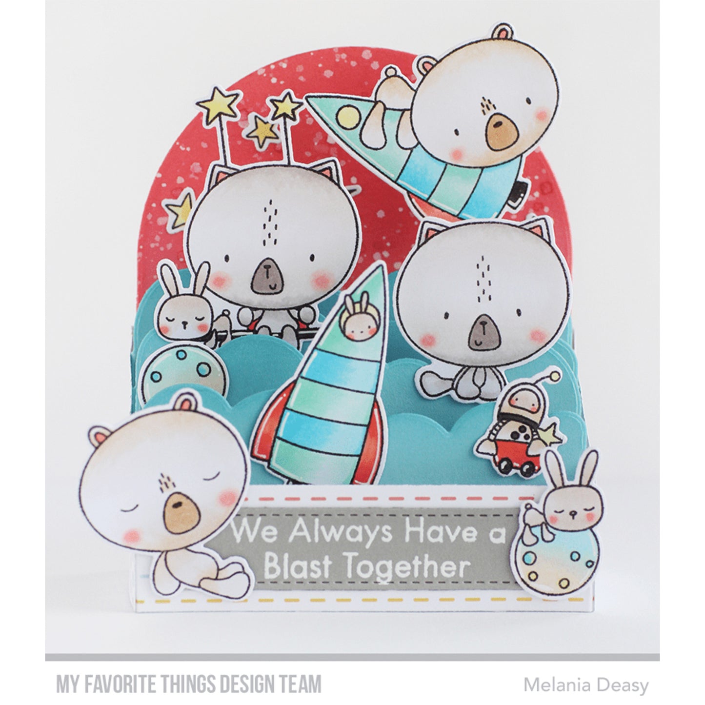 My Favorite Things - Sellos 4 x 8 - Blastoff Buddies