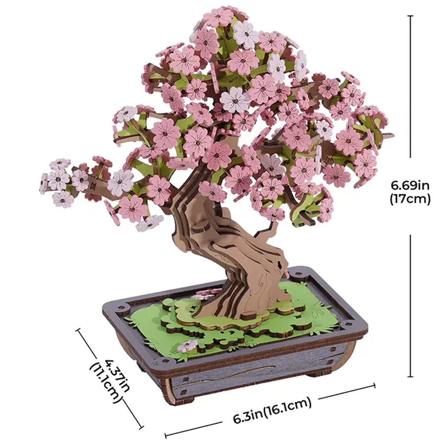 Rolife - Wooden Flowers - Sakura Bonsai