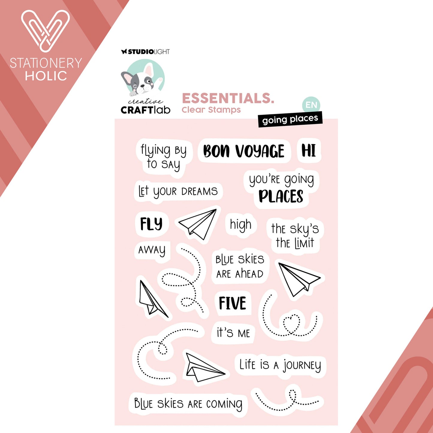 Studio Light - Sellos 4 x 6 - Going Places